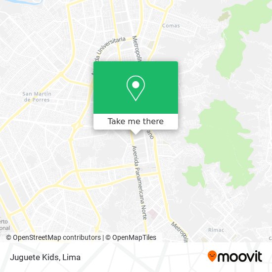 Juguete Kids map