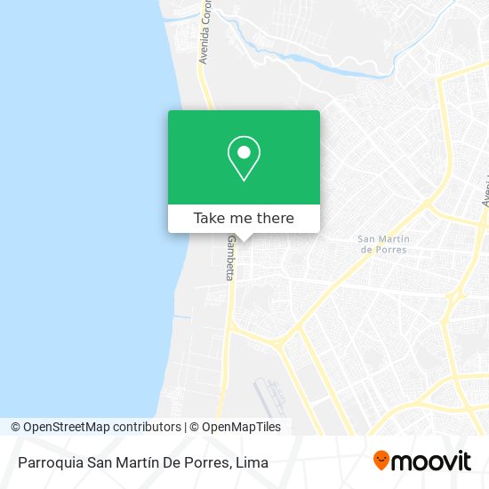 Parroquia San Martín De Porres map