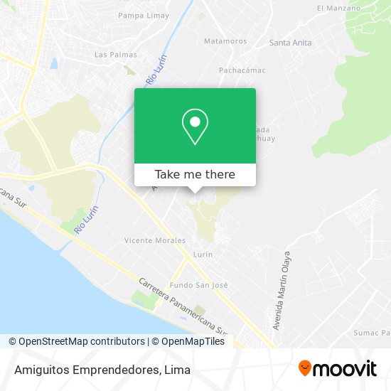 Mapa de Amiguitos Emprendedores