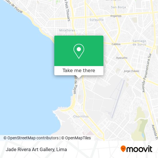 Mapa de Jade Rivera Art Gallery