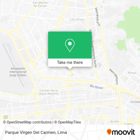Parque Virgen Del Carmen map