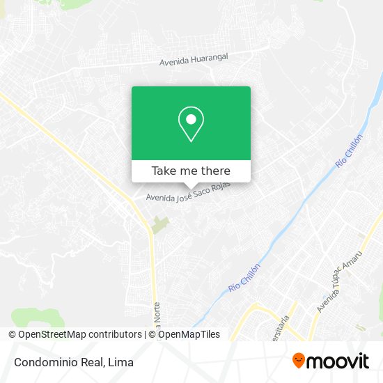 Condominio Real map