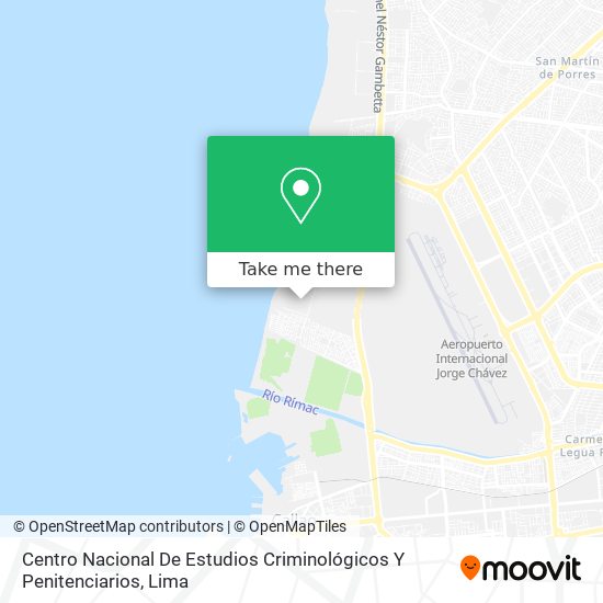 Centro Nacional De Estudios Criminológicos Y Penitenciarios map