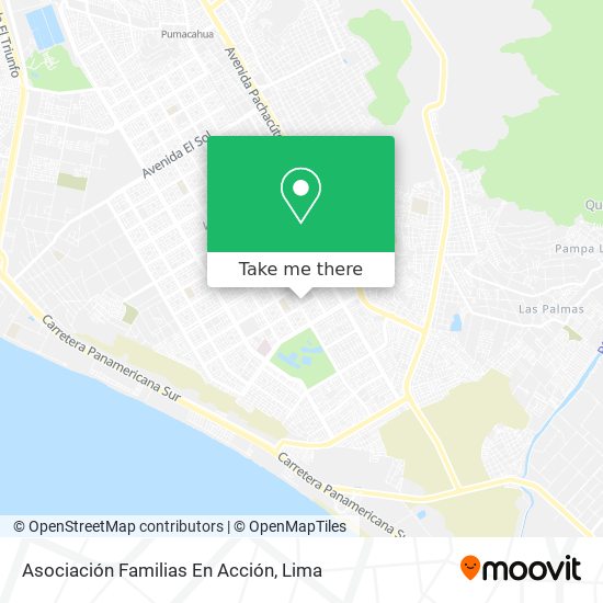 Asociación Familias En Acción map