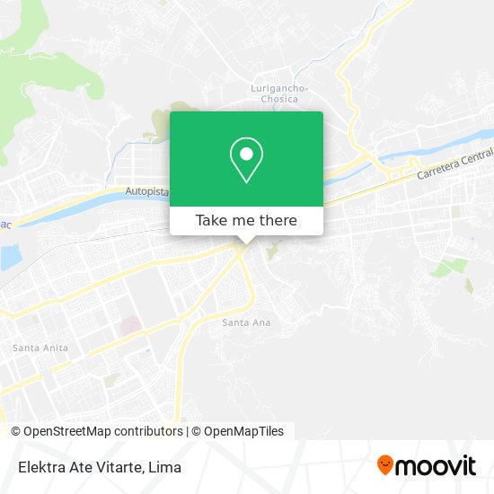 Mapa de Elektra Ate Vitarte