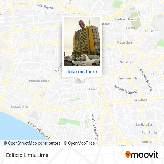 Edificio Lima map