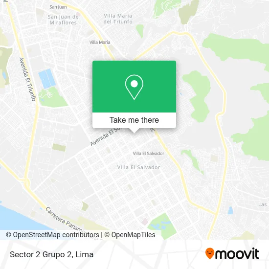 Sector 2 Grupo 2 map