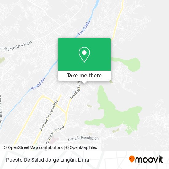 Puesto De Salud Jorge Lingán map