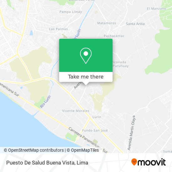 Puesto De Salud Buena Vista map