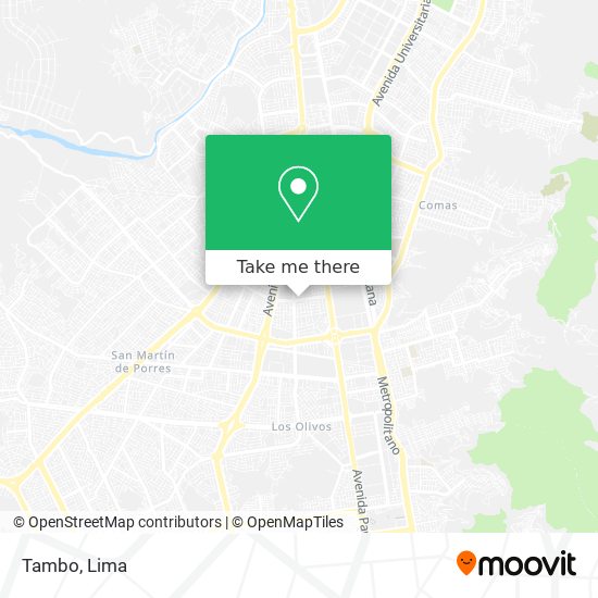 Mapa de Tambo