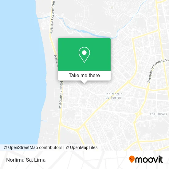 Norlima Sa map