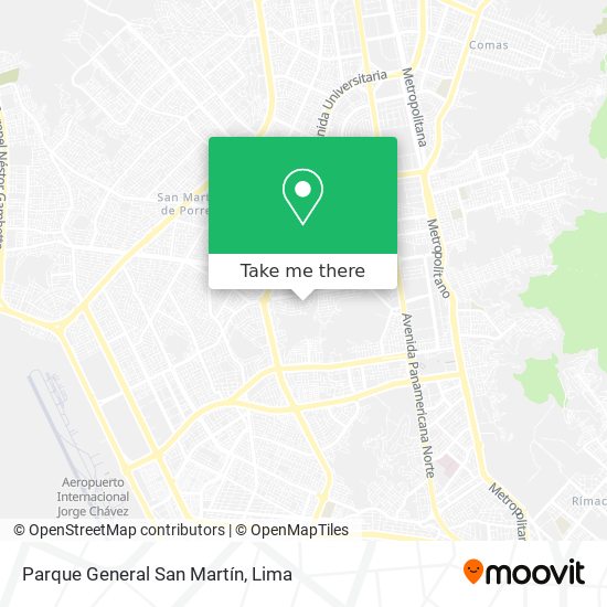 Parque General San Martín map