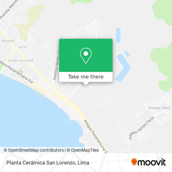 Mapa de Planta Cerámica San Lorenzo
