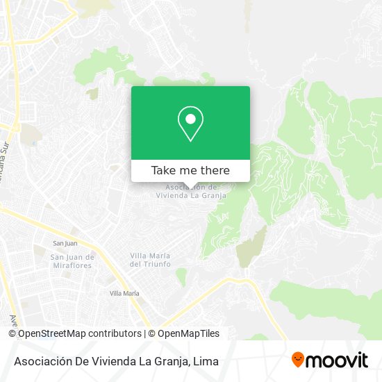 Asociación De Vivienda La Granja map