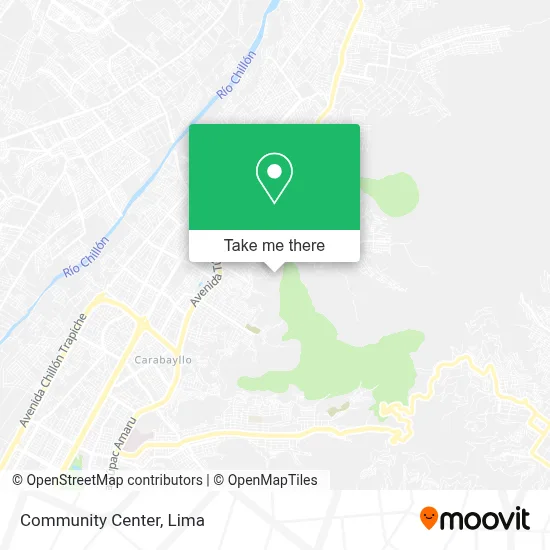 Centro Comunitario map