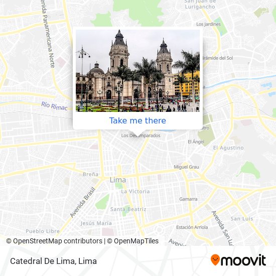 Catedral De Lima map