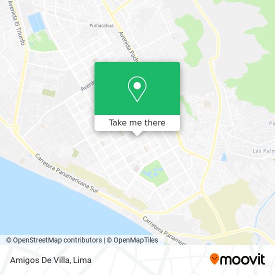 Amigos De Villa map