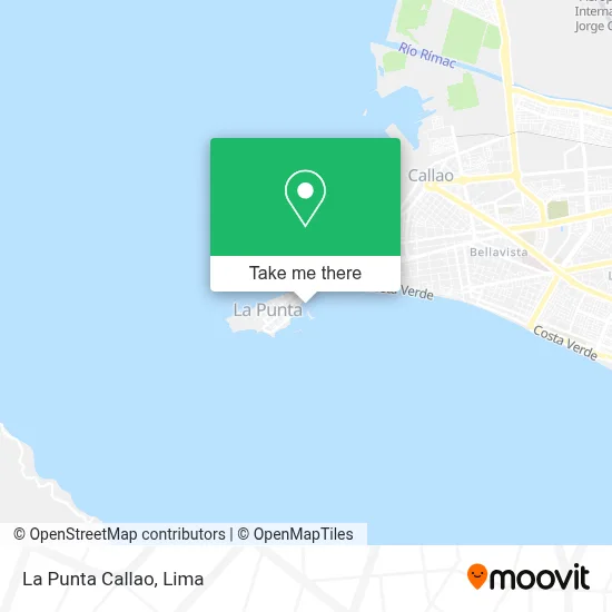 La Punta Callao map