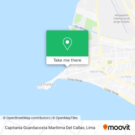 Capitania Guardacosta Marítima Del Callao map