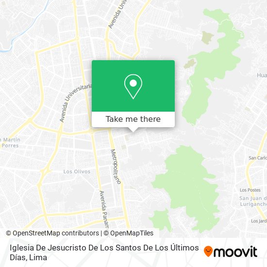 Mapa de Iglesia De Jesucristo De Los Santos De Los Últimos Días