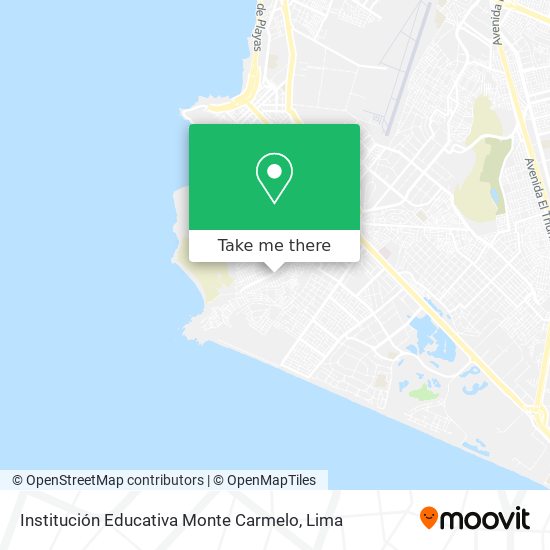 Institución Educativa Monte Carmelo map