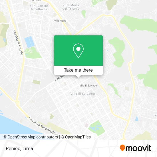 Reniec map