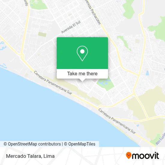 Mercado Talara map