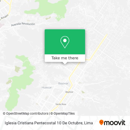 Iglesia Cristiana Pentecostal 10 De Octubre map