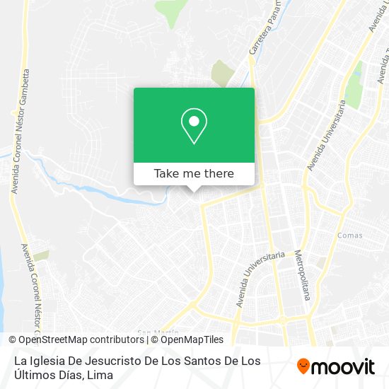 La Iglesia De Jesucristo De Los Santos De Los Últimos Días map