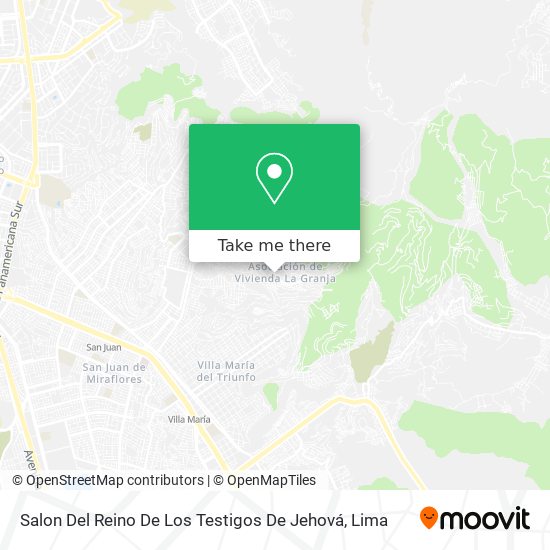 Salon Del Reino De Los Testigos De Jehová map