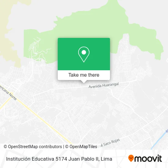 Institución Educativa 5174 Juan Pablo II map