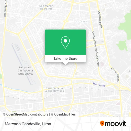 Mercado Condevilla map