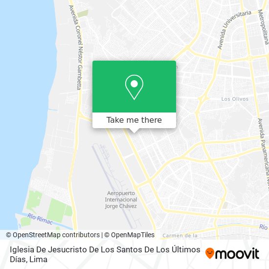 Iglesia De Jesucristo De Los Santos De Los Últimos Días map