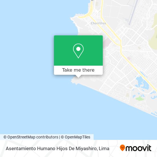 Mapa de Asentamiento Humano Hijos De Miyashiro