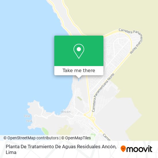 Planta De Tratamiento De Aguas Residuales Ancón map
