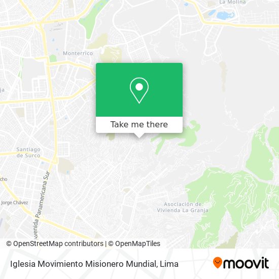 Iglesia Movimiento Misionero Mundial map