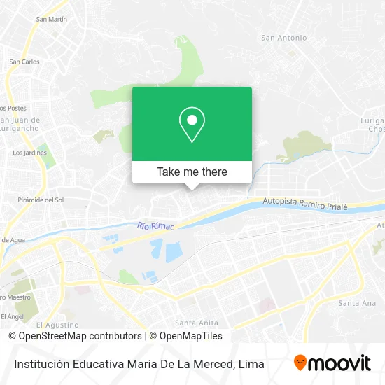 Mapa de Institución Educativa Maria De La Merced