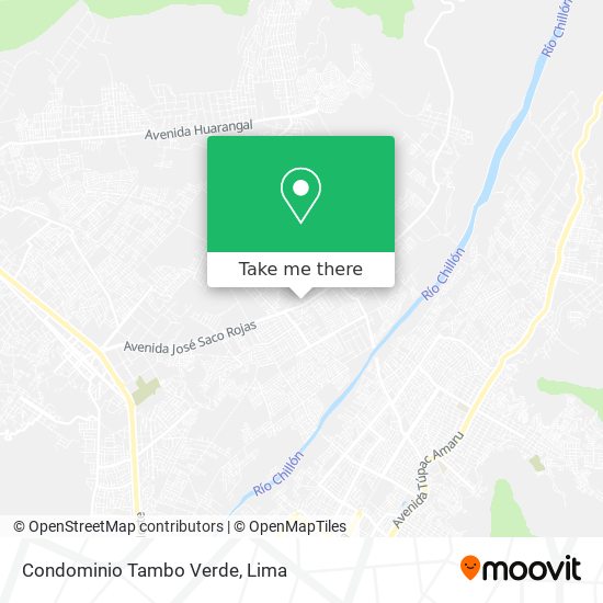 Condominio Tambo Verde map