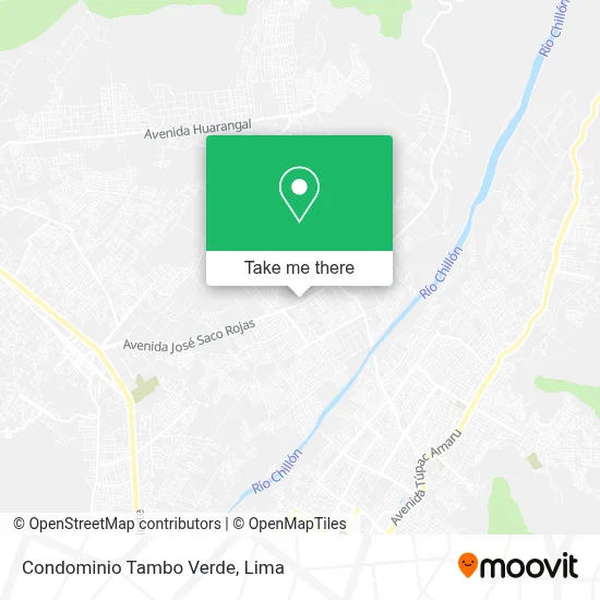 Condominio Tambo Verde map