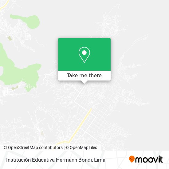 Institución Educativa Hermann Bondi map