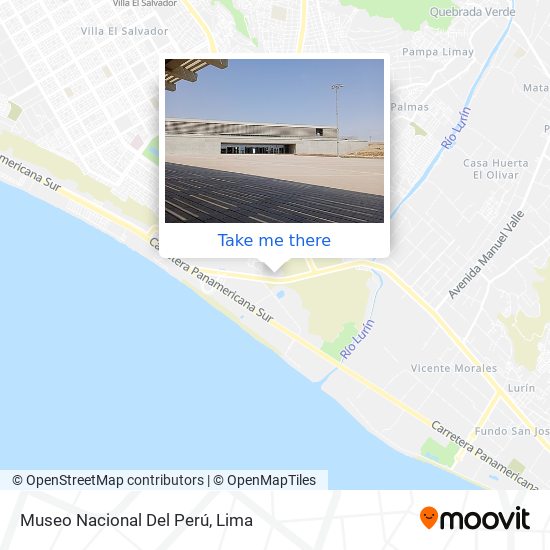 Museo Nacional Del Perú map