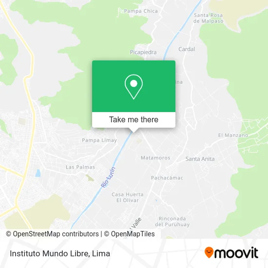 Instituto Mundo Libre map