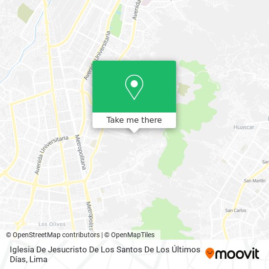 Iglesia De Jesucristo De Los Santos De Los Últimos Días map