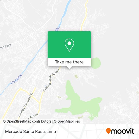 Mercado Santa Rosa map
