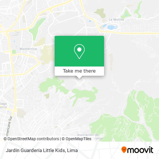 Jardín Guardería Little Kids map