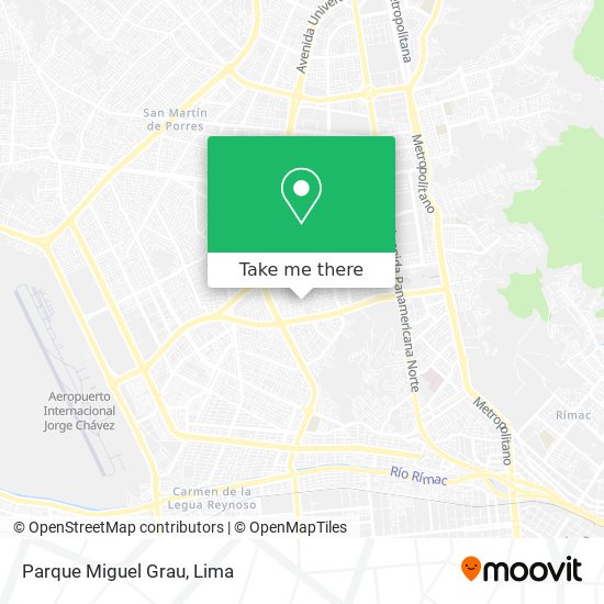 Parque Miguel Grau map