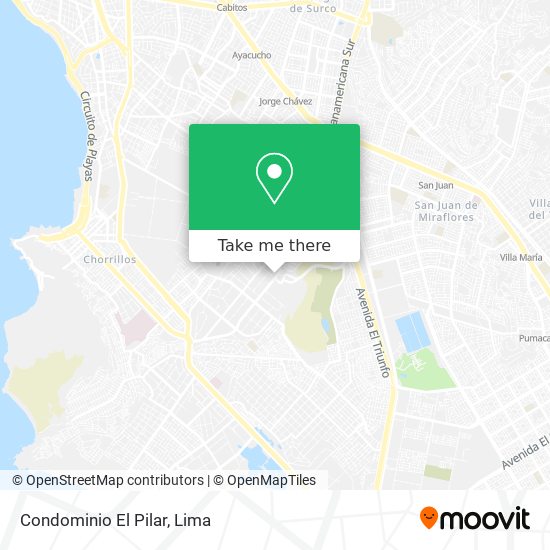 Condominio El Pilar map