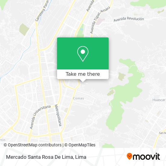 Mercado Santa Rosa De Lima map