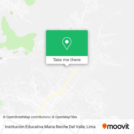 Institución Educativa Maria Reiche Del Valle map