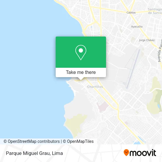 Mapa de Parque Miguel Grau